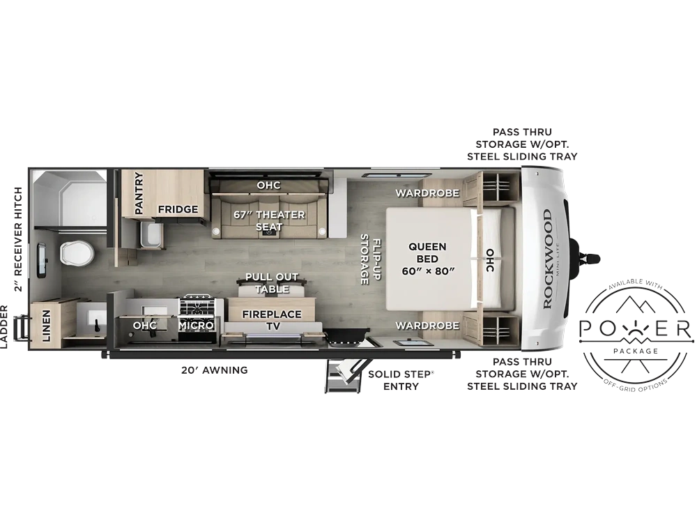 Forest River Rockwood Mini Lite Rockwood Mini Lite 2524FBT 2027