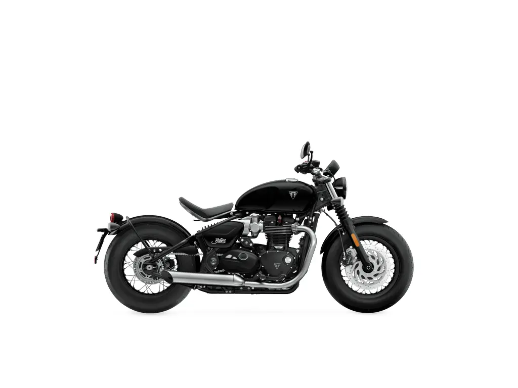 2027 Triumph Bonneville Bobber Jet Black
