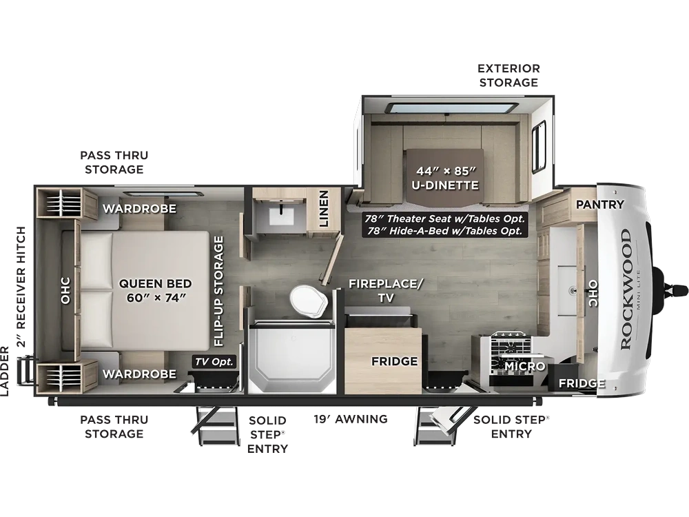 Forest River Rockwood Mini Lite Rockwood Mini Lite 2506FK 2027