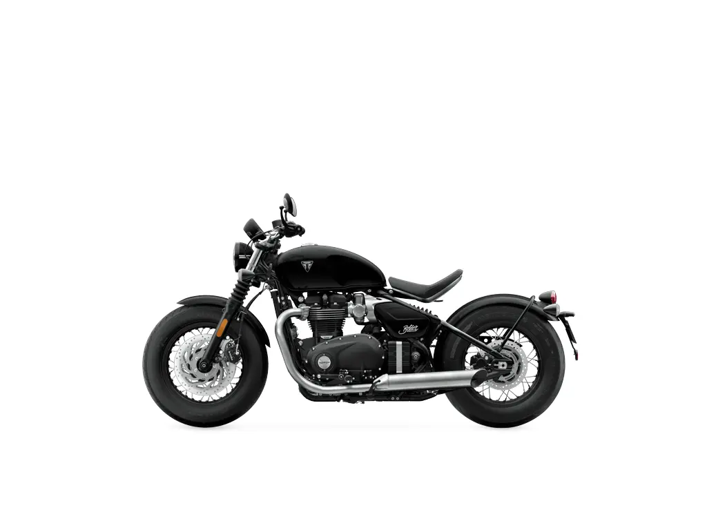 2027 Triumph Bonneville Bobber Jet Black