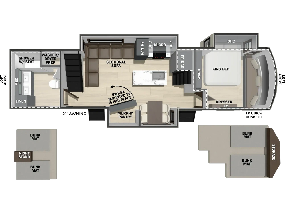 Forest River Cedar Creek Cottage Cedar Creek Cottage 40CBK 2027 alt