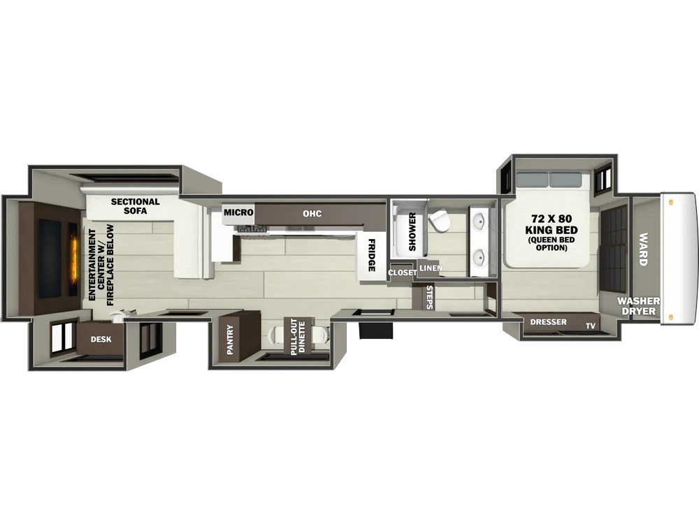 Forest River RIVERSTONE RIVERSTONE 420RE 2027