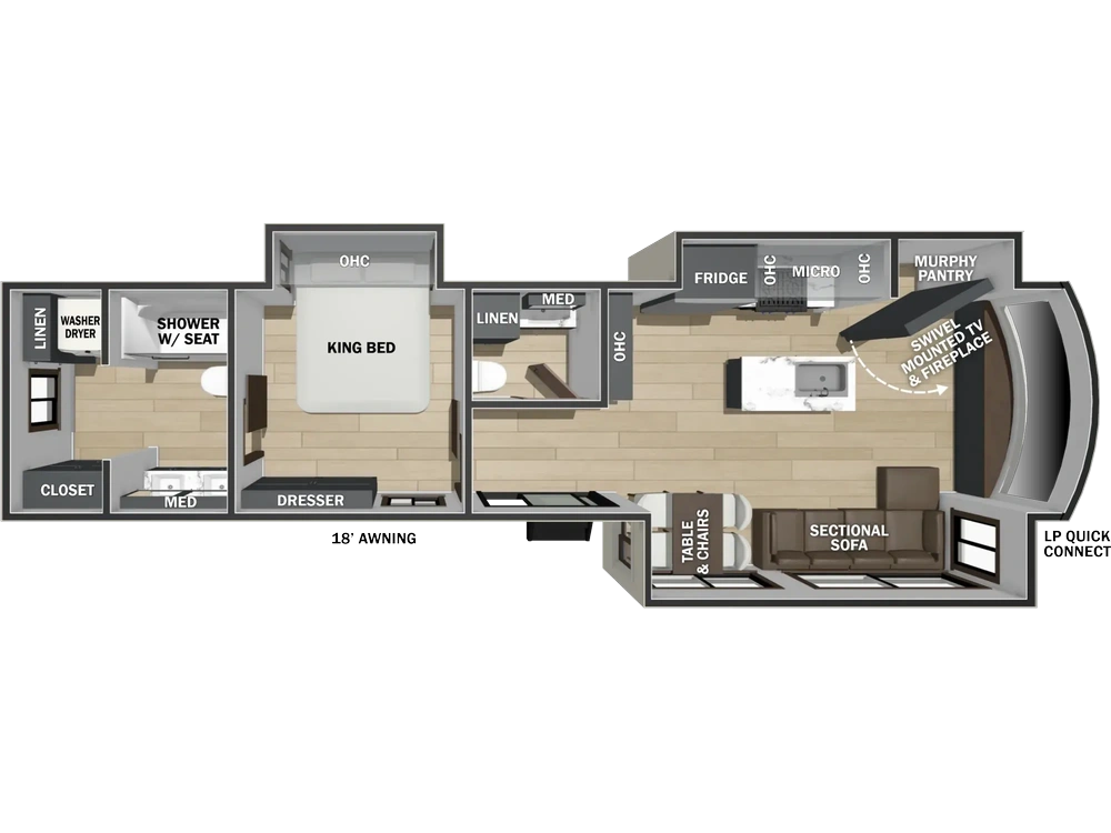 Forest River Cedar Creek Cottage Cedar Creek Cottage 40CFL2B 2027 alt
