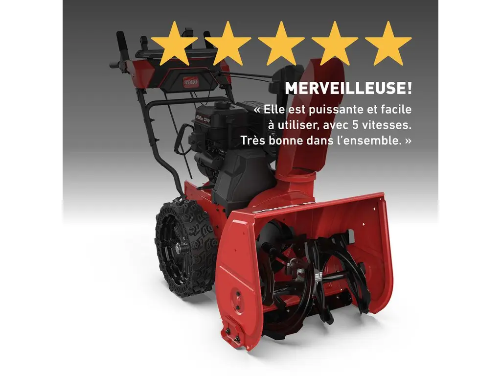 Toro Souffleuse à Neige à Essence à Deux Phases Power Max HD de 61 cm (24 po) 2026