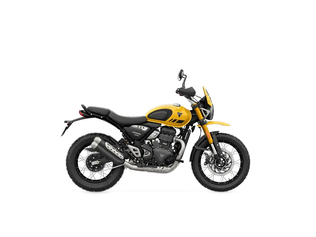 2027 Triumph Scrambler 400 XC Racing Yellow