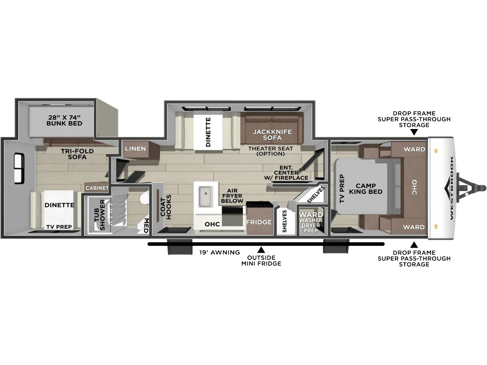 2027 Forest River Westbrook Luxury Westbrook Luxury 305DBLC