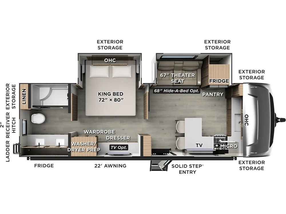 2027 Forest River Rockwood Ultra Lite Rockwood Ultra Lite 2623MBR alt