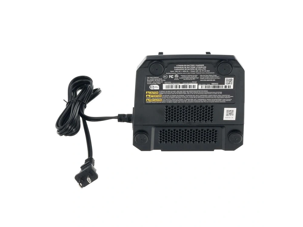 Toro 60V MAX* Flex-Force 2-Amp Lithium-Ion Battery Charger 60V MAX* Flex-Force 2-Amp Lithium-Ion Battery Charger 2026
