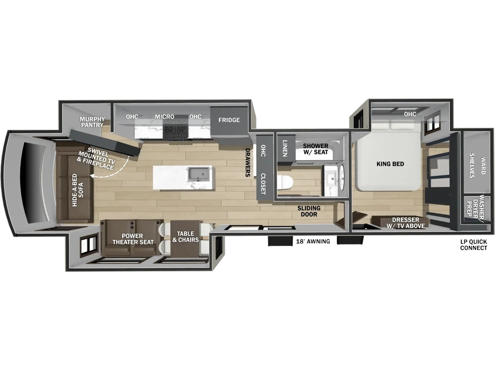 2027 Forest River Cedar Creek Cottage Cedar Creek Cottage 40CRS alt
