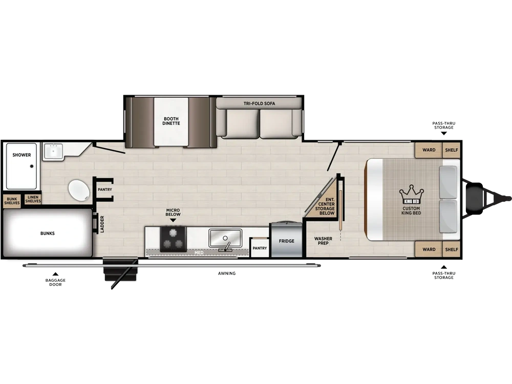 2027 Forest River Vibe Vibe 2600BH