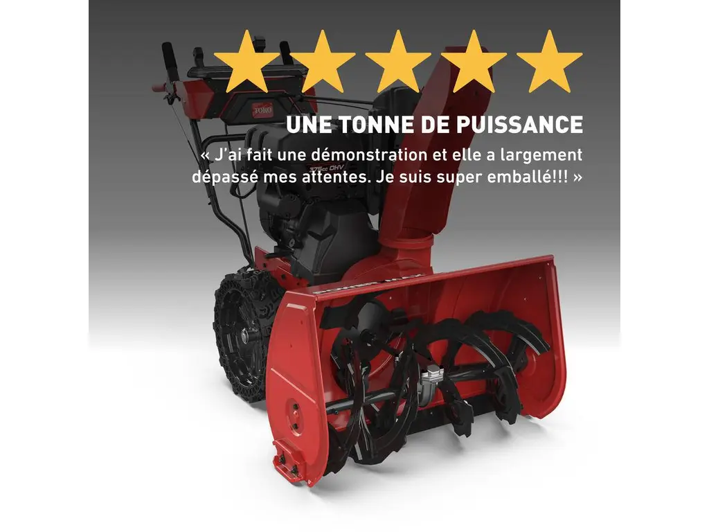 Toro Souffleuse à Neige à Essence à Deux Phases Power Max HD de 81 cm (32 po) 2026
