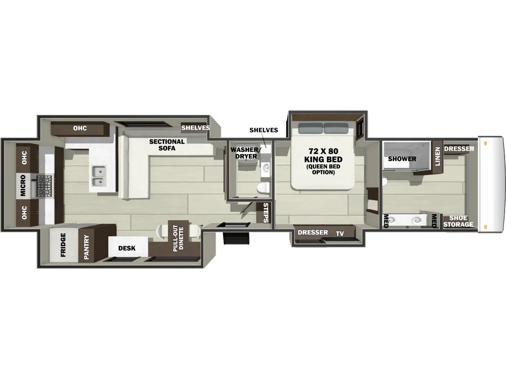 2027 Forest River RIVERSTONE RIVERSTONE 43BFC alt