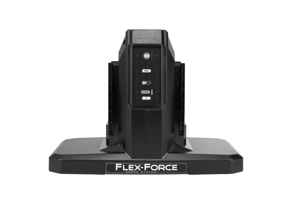 2026 Toro 60V MAX* Flex-Force 4-Amp Lithium-Ion Battery 2-Pod Charger 60V MAX* Flex-Force 4-Amp Lithium-Ion Battery 2-Pod Charger