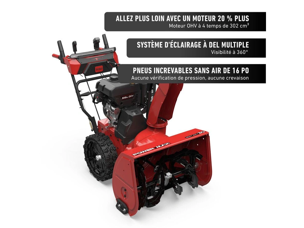 Toro Souffleuse à Neige à Essence à Deux Phases Power Max HD de 76 cm (30 po) Souffleuse à Neige à Essence à Deux Phases Power Max HD de 76 cm (30 po) 2026