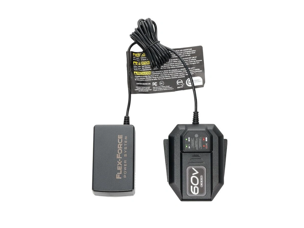 2026 Toro 60V MAX* Flex-Force 1-Amp Lithium-Ion Battery Charger 60V MAX* Flex-Force 1-Amp Lithium-Ion Battery Charger
