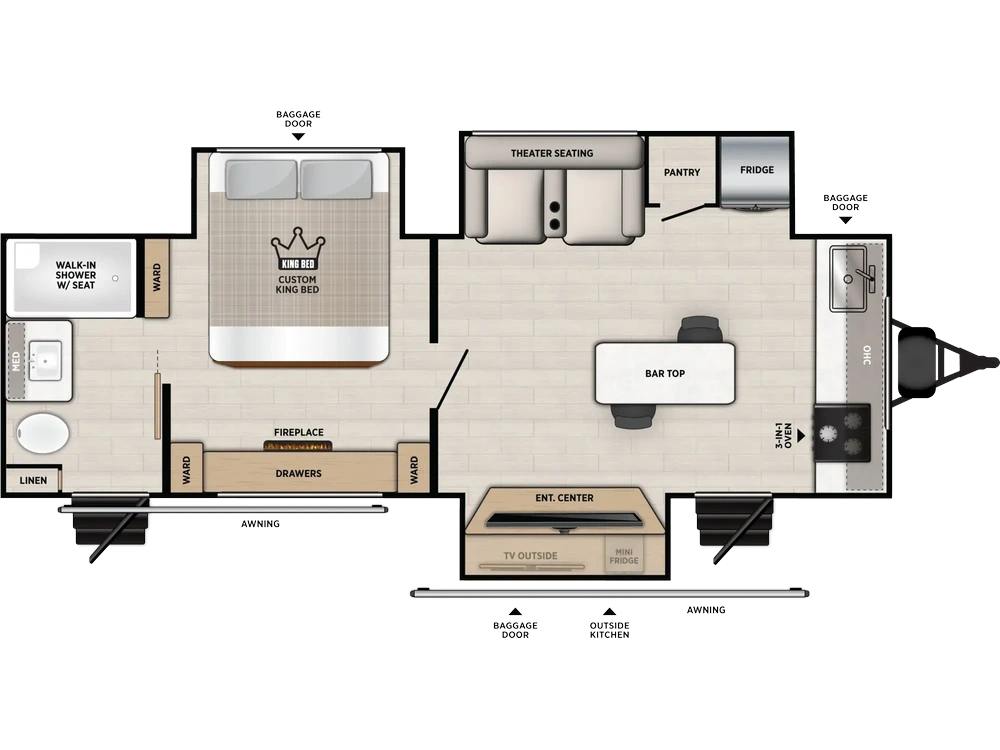 2027 Forest River Vibe Vibe 2500FIK