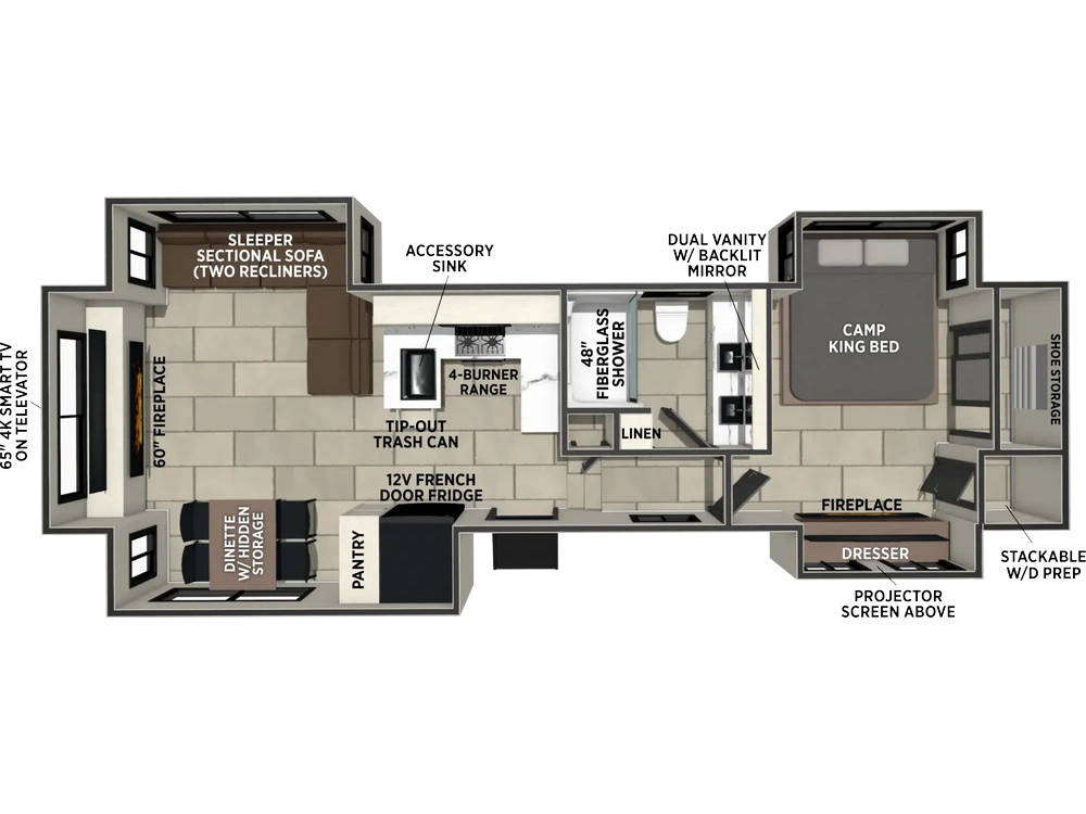 2027 Forest River Sanibel Sanibel 34LOUNGE