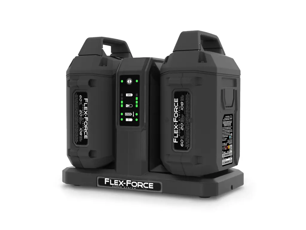 Toro Chargeur à 2 emplacements pour batterie au lithium-ion Flex-Force de 60 V MAX* et 4 A 2026