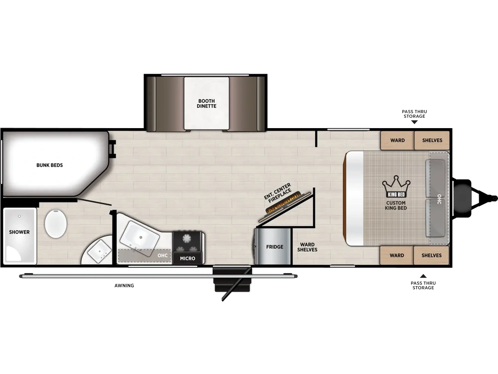 2027 Forest River Wildwood X-Lite Wildwood X-Lite 24DBXL alt