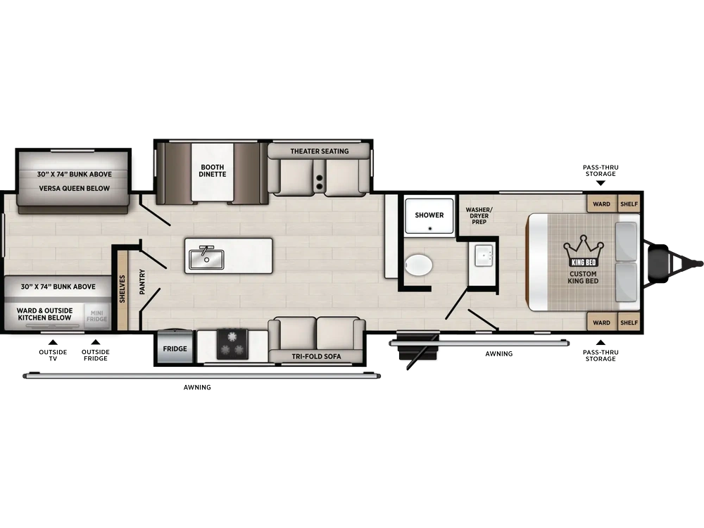 Forest River Vibe Vibe 3400BH 2027