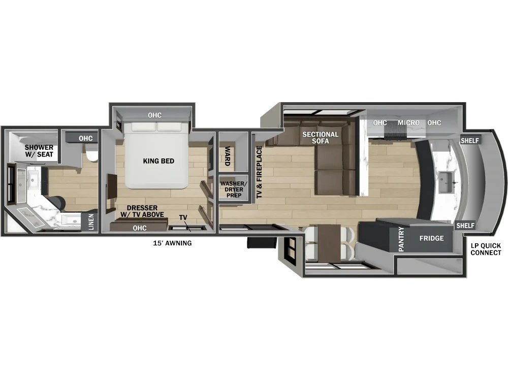 2027 Forest River Cedar Creek Cottage Cedar Creek Cottage 40CMK alt