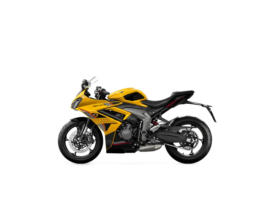 2027 Triumph Daytona 660 Cosmic Yellow / Sapphire Black