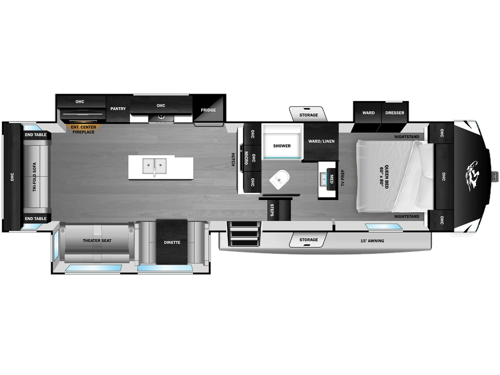 2027 Open Range Roamer Light Duty Fifth Wheel Roamer Light Duty Fifth Wheel 29RLTS