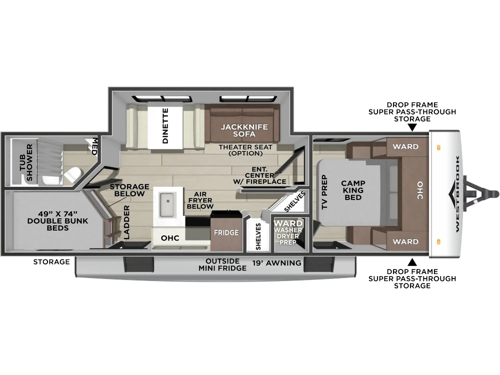 Forest River Westbrook Luxury Westbrook Luxury 285BHLC 2027