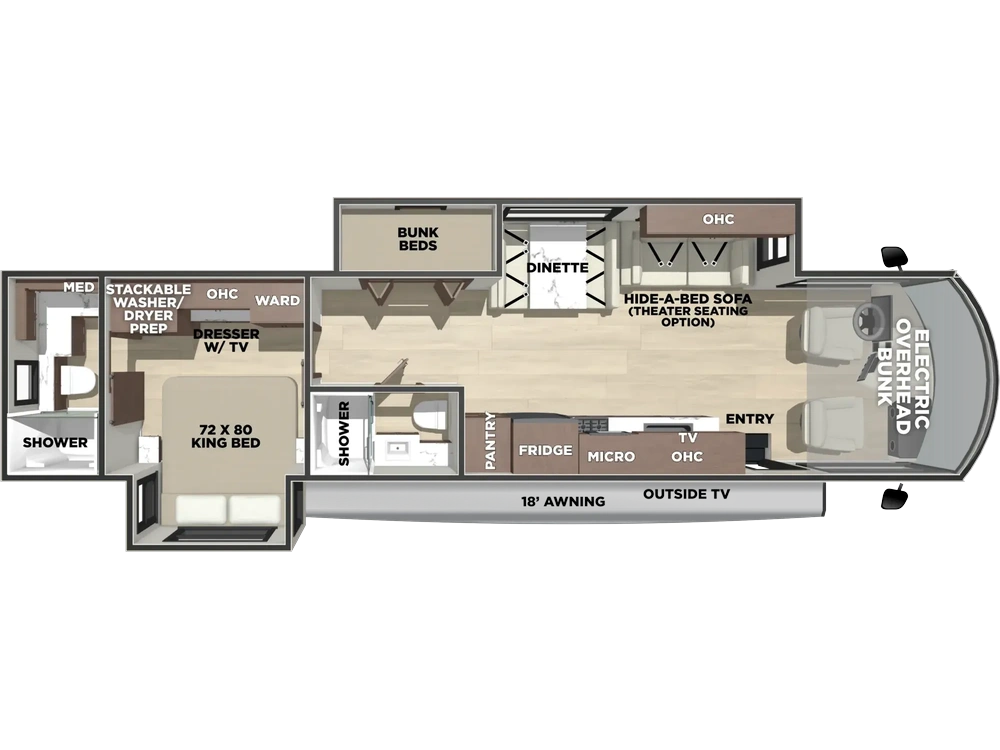 Forest River Georgetown GT5 Georgetown GT5 36F5 2027