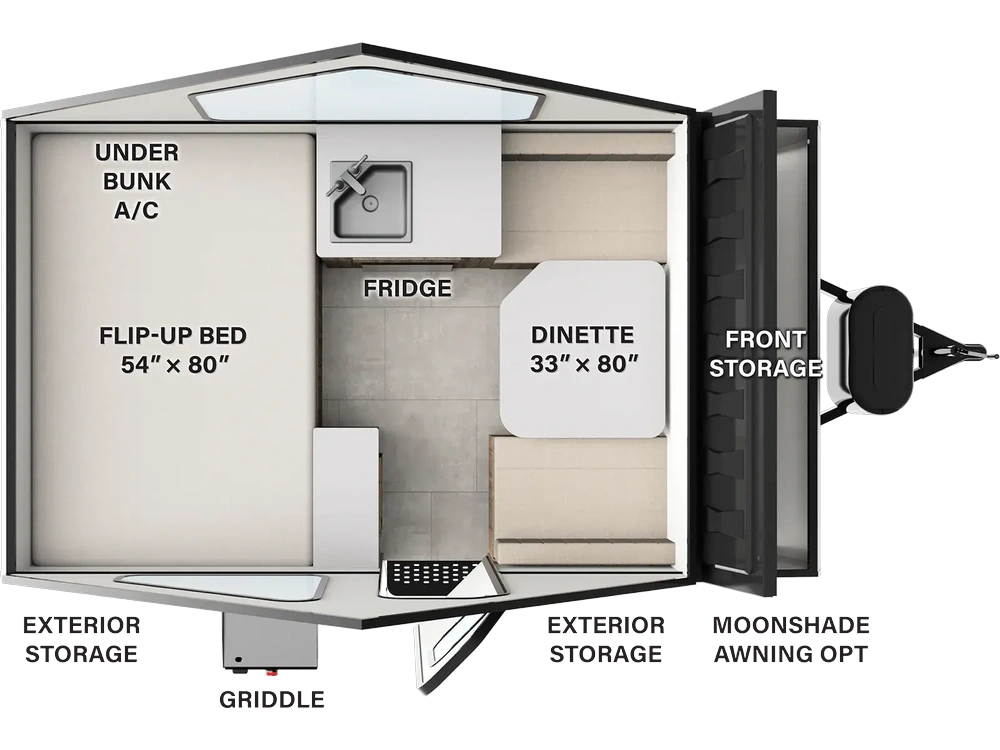Forest River Rockwood A-Frame Rockwood A-Frame A101RB 2027