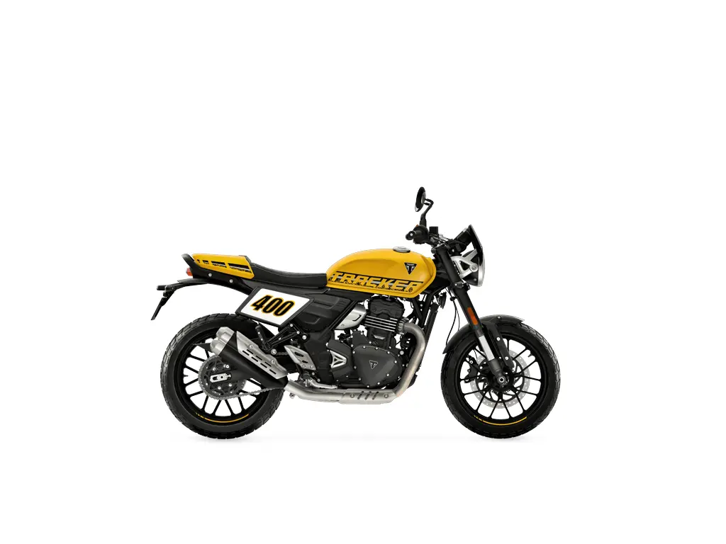 2027 Triumph Tracker 400 Racing Yellow