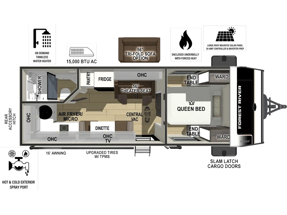 2027 Forest River r•pod r•pod RP-205