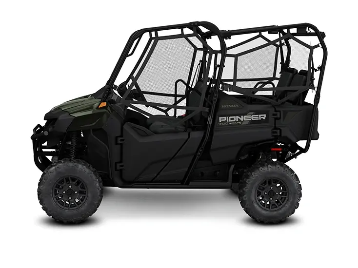 2027 Honda Pioneer 700-4P DLX Black Forest Green