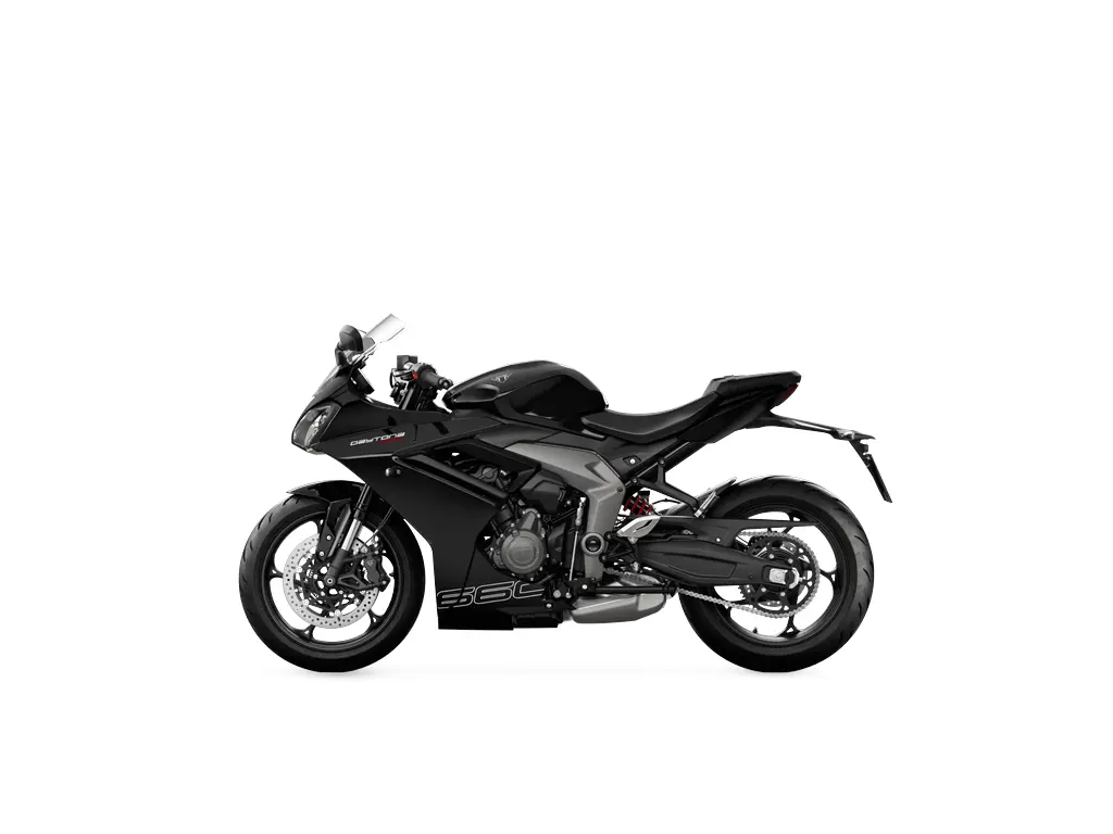 2027 Triumph Daytona 660 Sapphire Black