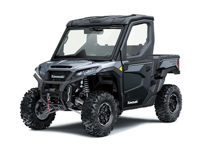 2027 Kawasaki RIDGE HVAC RIDGE HVAC Metallic Bluish Gray / Ebony alt