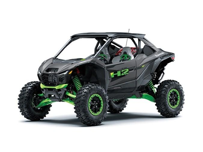 2027 Kawasaki TERYX H2 LIMITED eS TERYX H2 LIMITED eS Metallic Matte Graphenesteel Gray / Lime Green