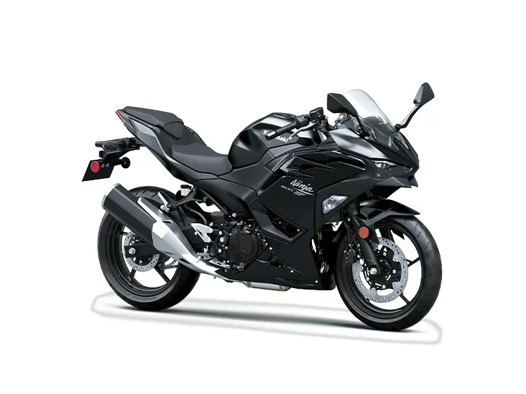 2027 Kawasaki NINJA 500 Metallic Flat Spark Black / Metallic Spark Black