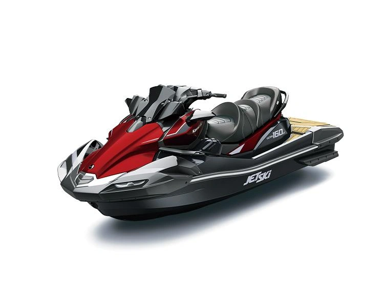 2027 Kawasaki JET SKI ULTRA 160LX JET SKI ULTRA 160LX Metallic Deep Red / Metallic Carbon Gray