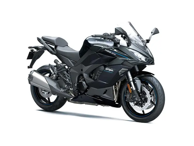 2027 Kawasaki NINJA 1100SX Metallic Carbon Gray / Metallic Diablo Black