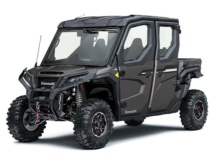 2027 Kawasaki RIDGE CREW PLATINUM SPORT HVAC RIDGE CREW PLATINUM SPORT HVAC Metallic Flat Raw Graystone