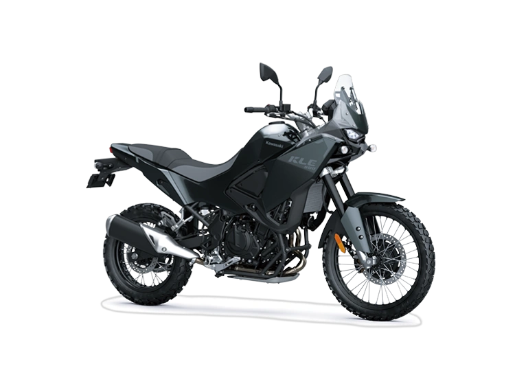 2027 Kawasaki KLE500 KLE500 Metallic Carbon Gray / Ebony