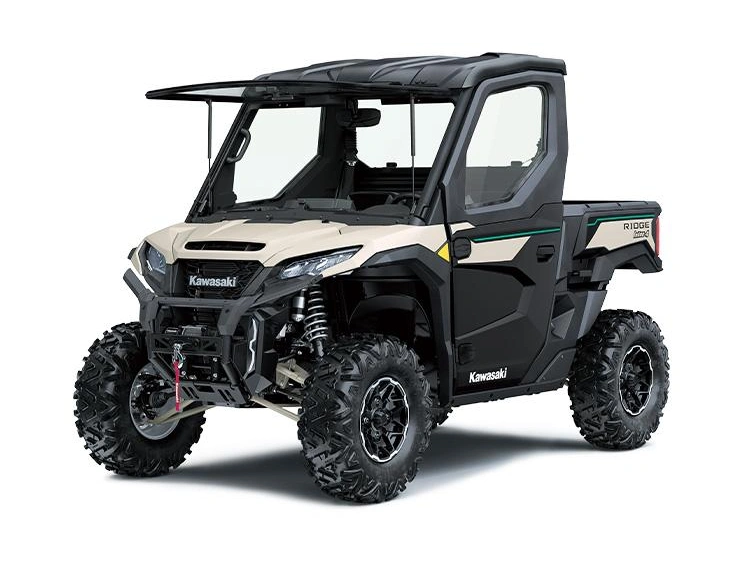 2027 Kawasaki RIDGE HVAC RIDGE HVAC Metallic Matte Whitish Beige / Flat Ebony