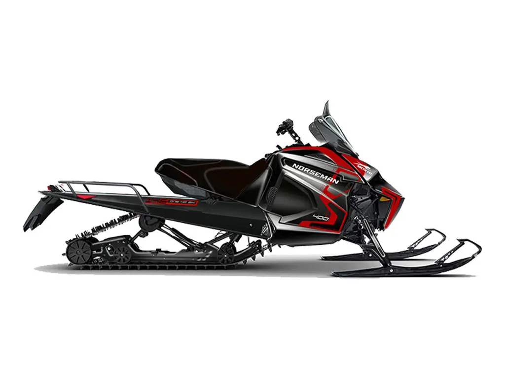 2026 Arctic Cat Norseman 400 Black/Inferno Red