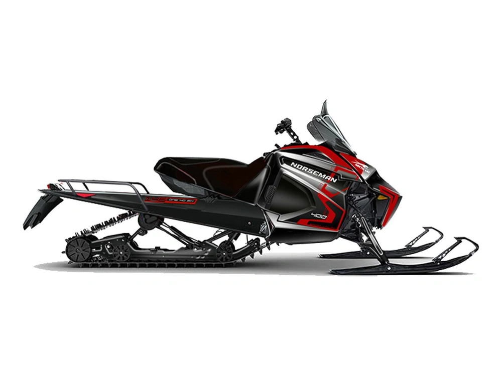 2026 Arctic Cat NORSEMAN Norseman 400 Black/Inferno Red alt