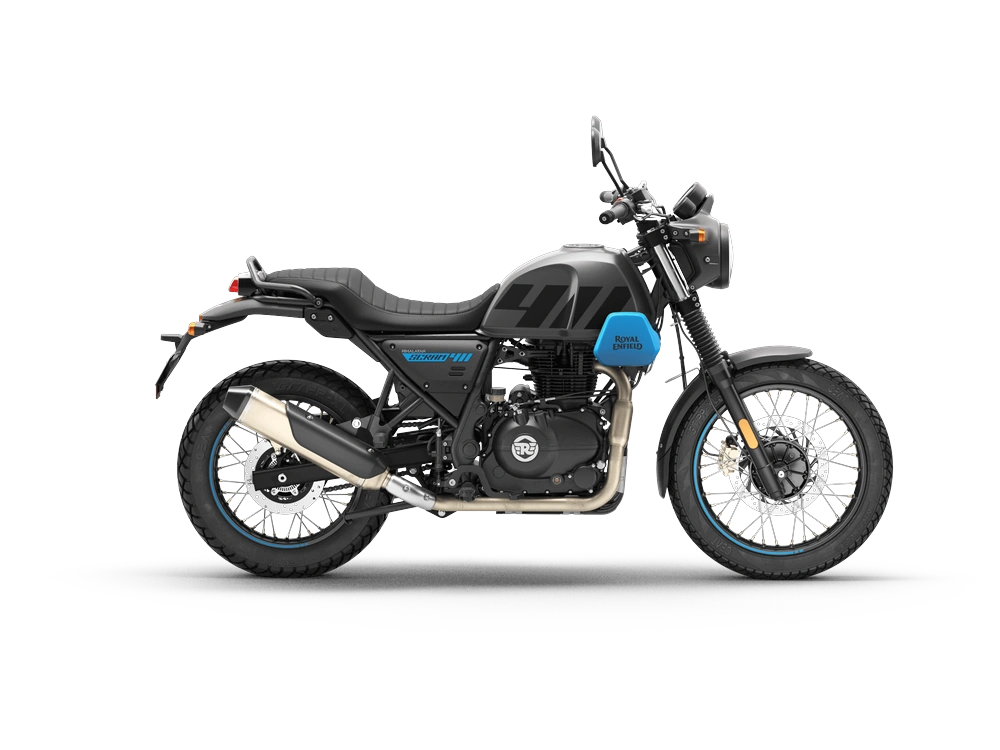 2026 Royal Enfield Scram 411 Scram 411 Graphite Blue alt