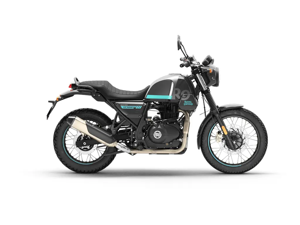 Royal Enfield Scram 411 Esprit Argent 2026