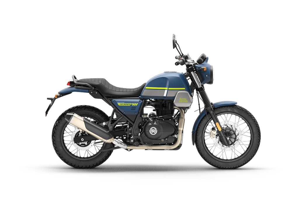 2026 Royal Enfield Scram 411 Scram 411 Skyline Blue alt