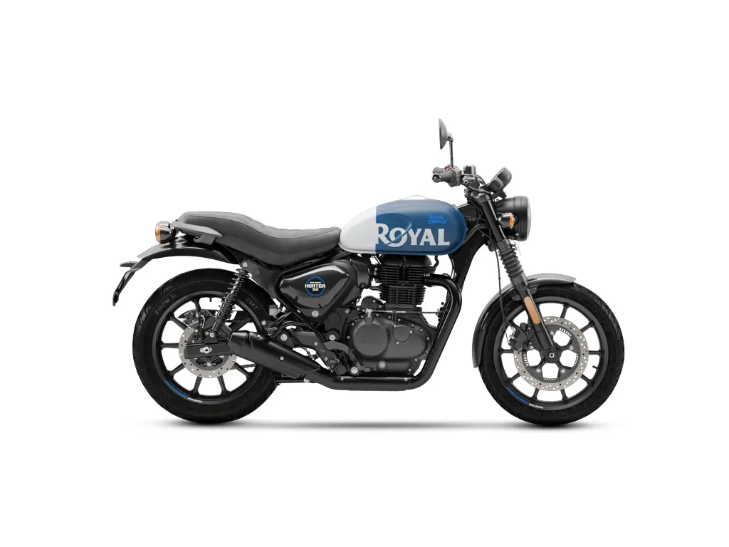 Royal Enfield Hunter 350 Bleu Rebelle 2026