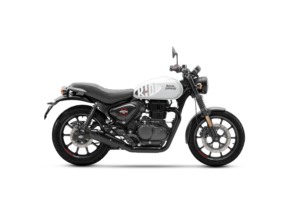 2026 Royal Enfield Hunter 350 Dapper White Dapper White alt
