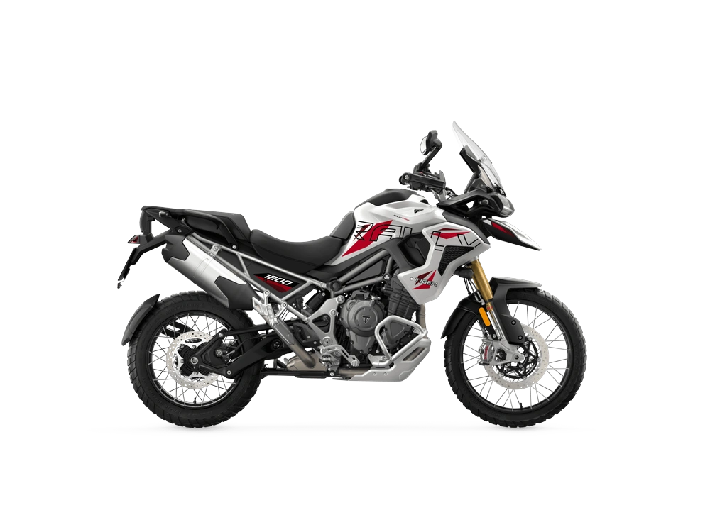 Triumph Tiger 1200 Desert Edition Tiger 1200 Desert Edition Crystal White 2026 alt